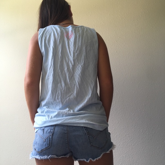 Blue Lauren James “Florida” tank top - Picture 2 of 2